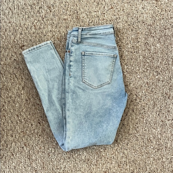 Old Navy Denim - Old Navy Women's Light Blue Straight Leg Jeans